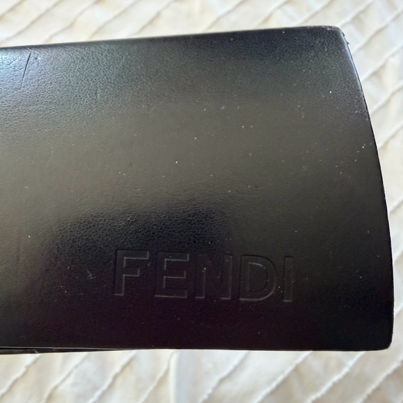 Fendi Black Square Sunglasses - Picture 3 of 3